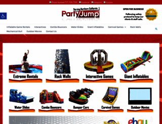 partyjump.com screenshot
