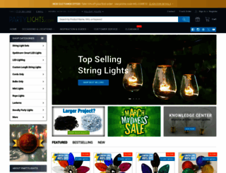 partylights.com screenshot