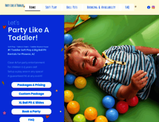 partylikeatoddler.com screenshot