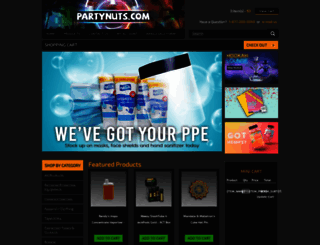 partynuts.com screenshot