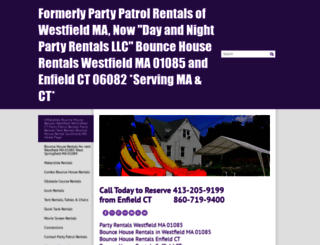 partypatrolrental.com screenshot