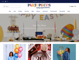 partypieces.com screenshot