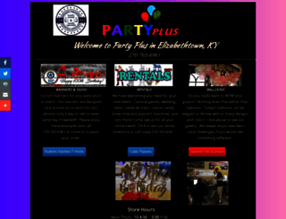 partyplusetown.com screenshot