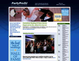 partyprodj.com screenshot