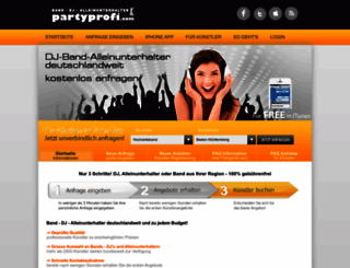 partyprofi.com screenshot
