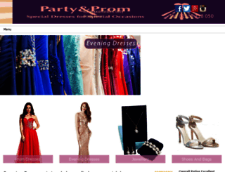 partyprom.co.uk screenshot
