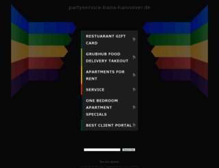 partyservice-bana-hannover.de screenshot