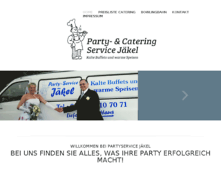 partyservice-jaekel.de screenshot