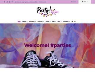 partyshesaid.com.au screenshot
