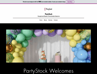 partystock.ca screenshot