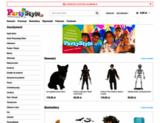 partystyle.pl screenshot