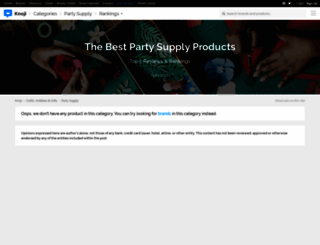 partysupply.knoji.com screenshot
