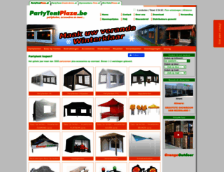 partytentplaza.be screenshot