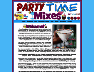 partytimemixes.com screenshot