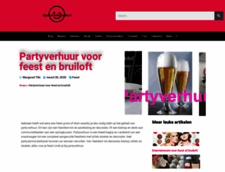 partyverhuur.algemenestartpagina.nl screenshot