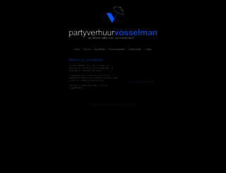 partyverhuurvosselman.nl screenshot