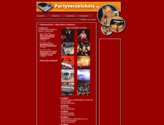 partyverzeichnis.de screenshot