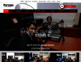 parvasiradio.com screenshot