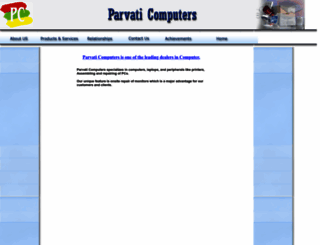 parvaticomp.com screenshot