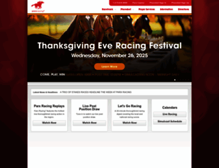 parxracing.com screenshot