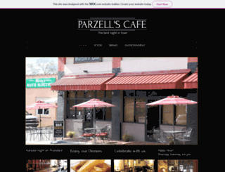 parzellscafe.com screenshot