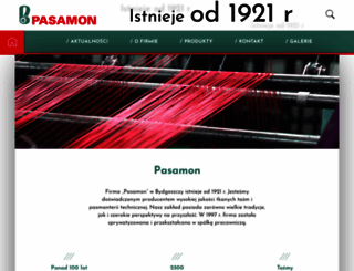 pasamon.com.pl screenshot