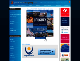 pasaporteuruguay.com screenshot