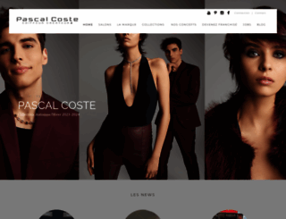 pascalcoste.com screenshot