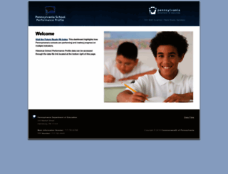 paschoolperformance.org screenshot