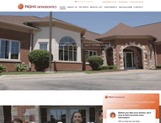 pashaorthodontics.com screenshot