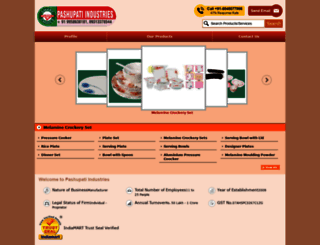 pashupatiindustries.com screenshot