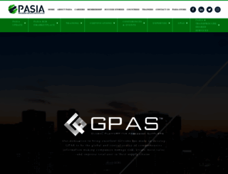 pasia.org screenshot