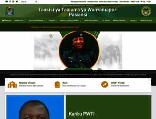 pasiansiwildlife.ac.tz screenshot