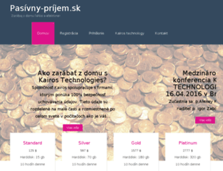 pasivny-prijem.sk screenshot