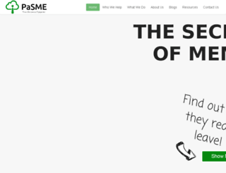 pasme.com.au screenshot
