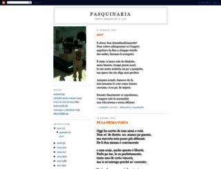 pasquinaria.blogspot.com screenshot
