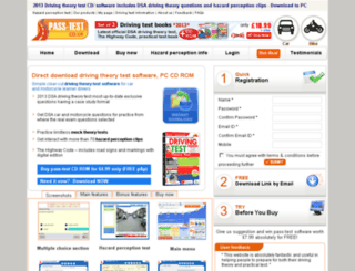 pass-test.co.uk screenshot