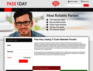 pass1day.com screenshot