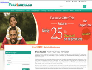 pass4sures.co screenshot