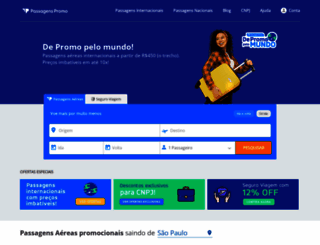 passagenspromo.com.br screenshot