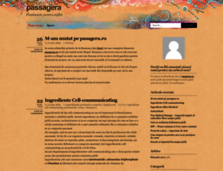 passagera.wordpress.com screenshot