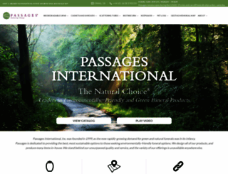 passagesinternational.co.uk screenshot