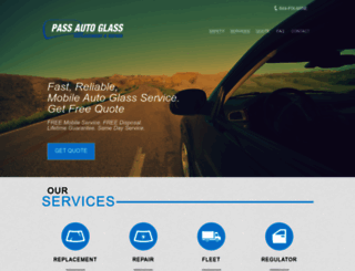 passautoglass.com screenshot