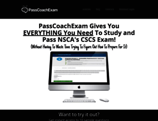 passcoachexam.com screenshot