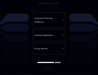 passedproxy.info screenshot