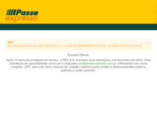 passeexpresso.com.br screenshot