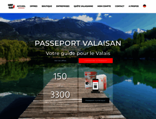 passeport-valaisan.ch screenshot
