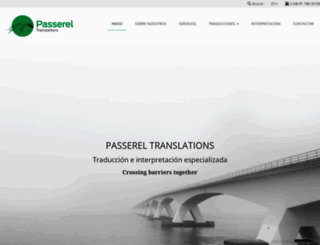 passereltranslations.com screenshot