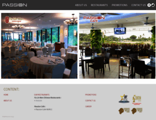 passion-restaurant.com screenshot
