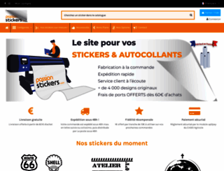 passion-stickers.com screenshot